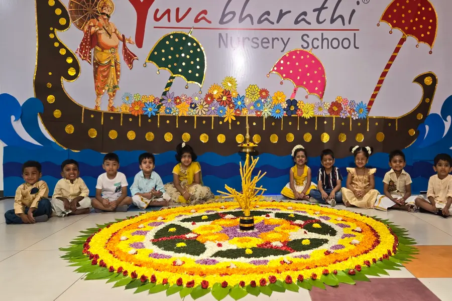 onam celebrations 2024 image - Yuvabharathi Nursery